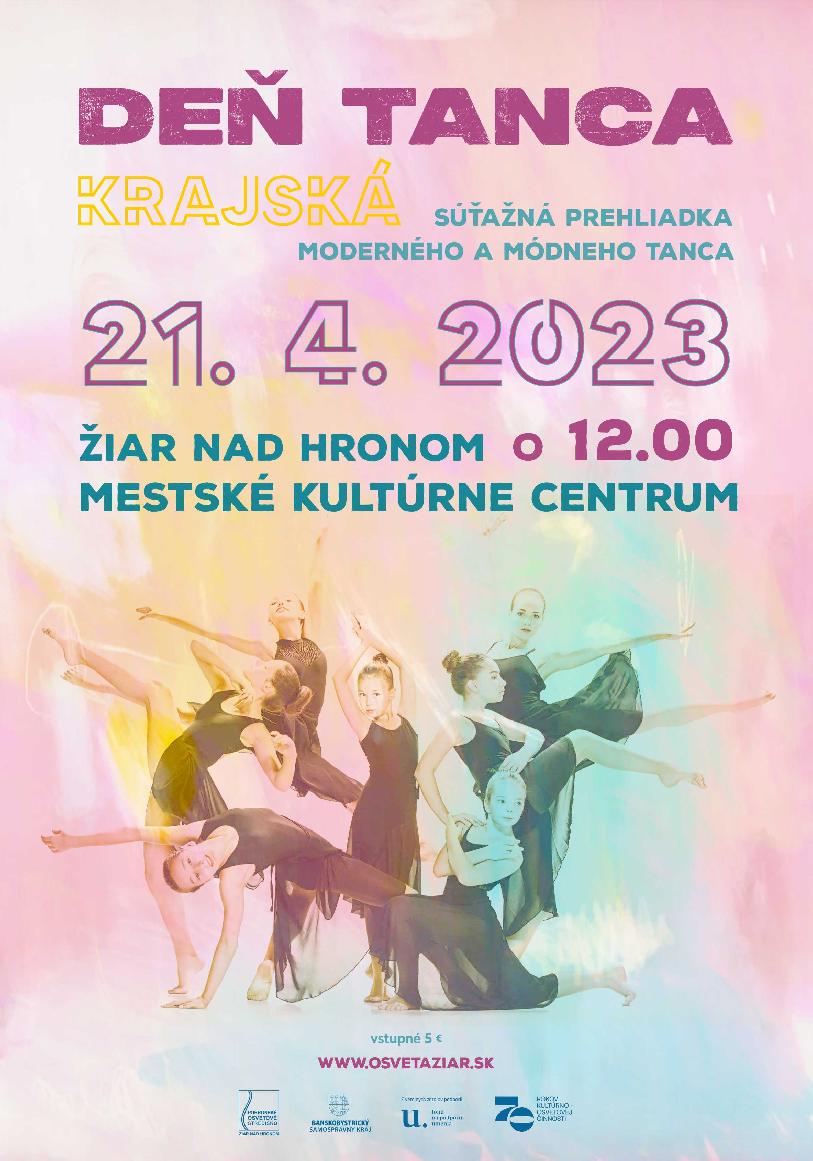 Deň tanca 2023 krajská prehliadka