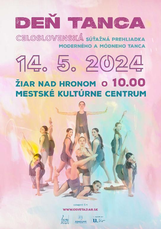 Deň tanca 2024 celoslovenská prehliadka