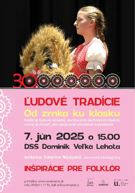 Inšpirácie pre folklór - ľudové tradície