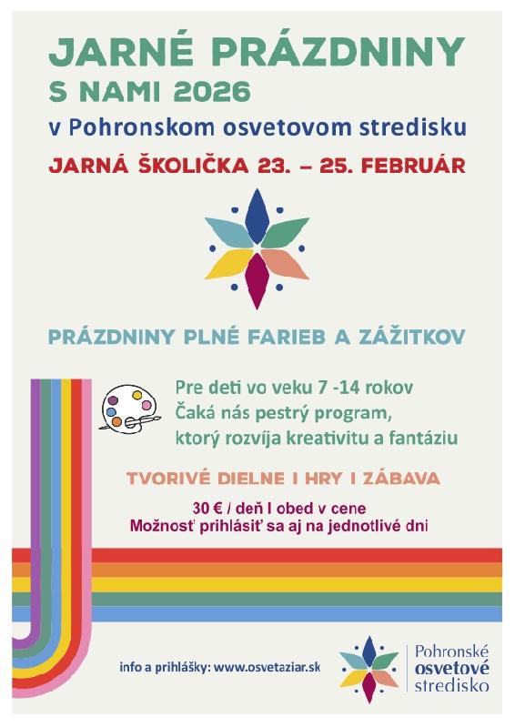 Jarná školička 2026