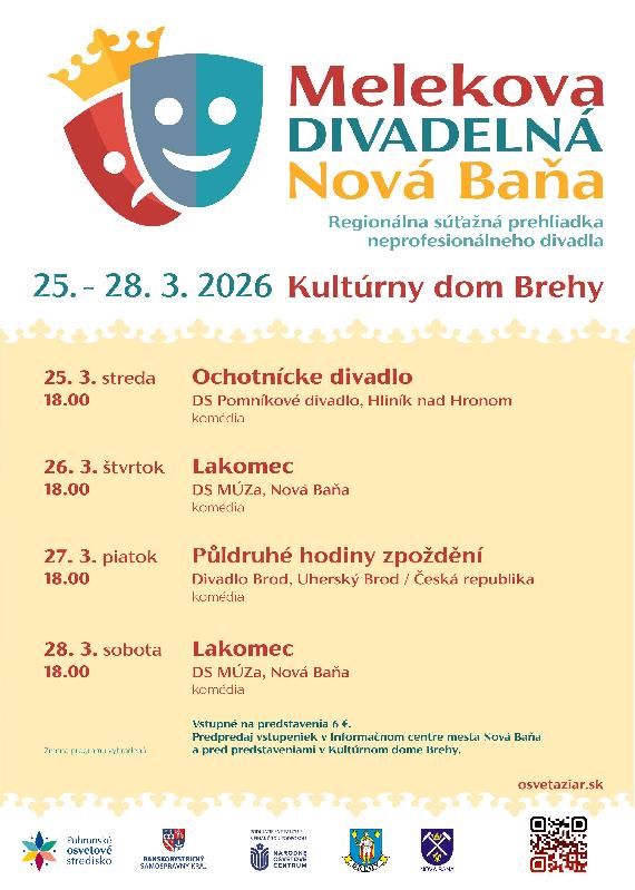 Melekova divadelná Nová Baňa 2026