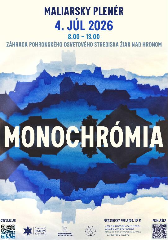 MONOCHRÓMIA – maliarsky plenér