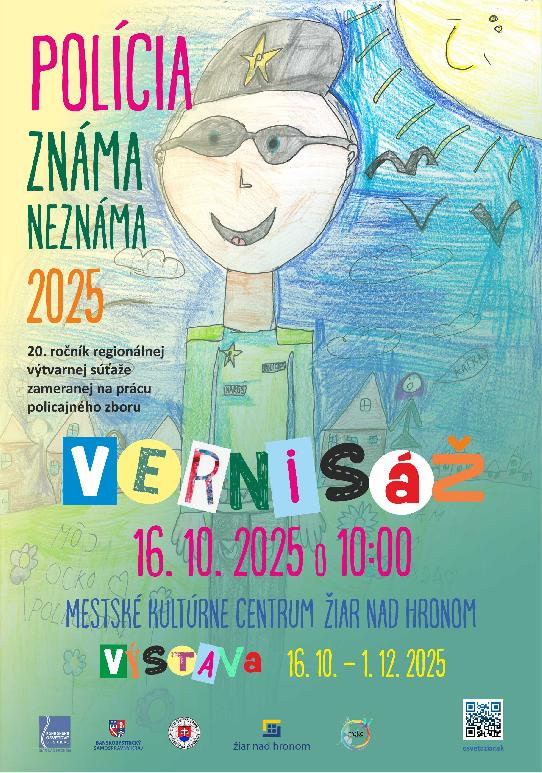 Polícia známa neznáma 2025 vernisáž