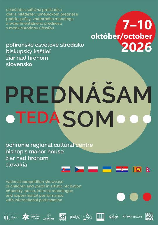 Prednášam, teda som... 2026