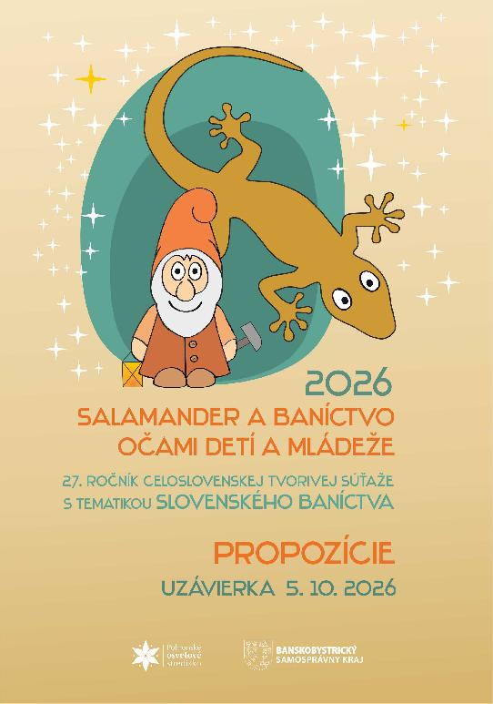 Salamander a baníctvo očami detí a mládeže 2026
