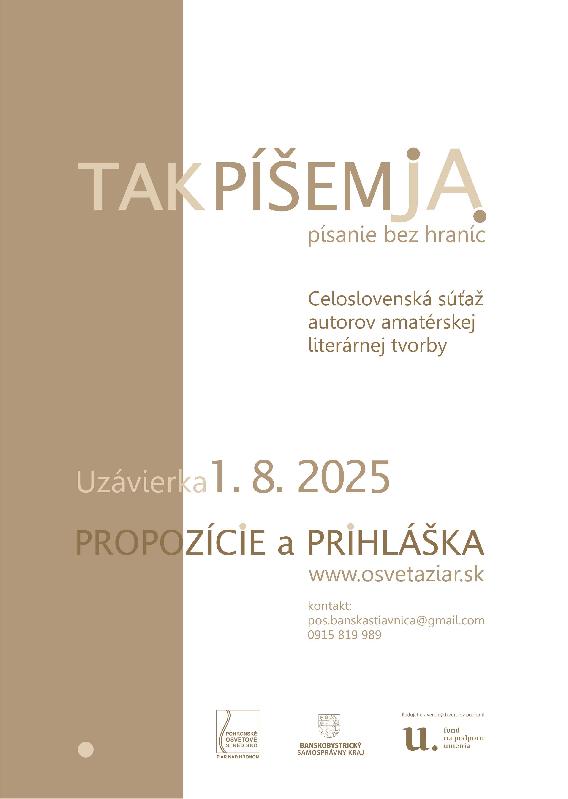 Tak píšem ja - písanie bez hraníc