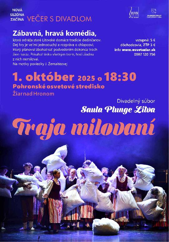 Traja milovaní