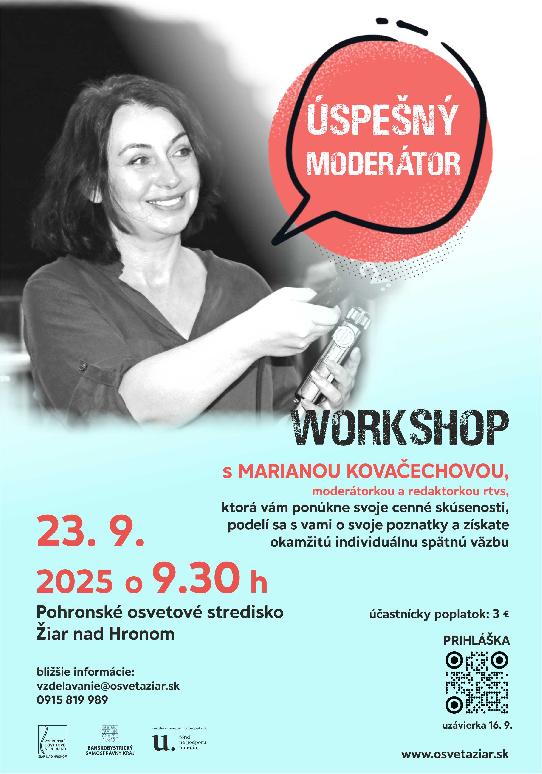 Úspešný moderátor