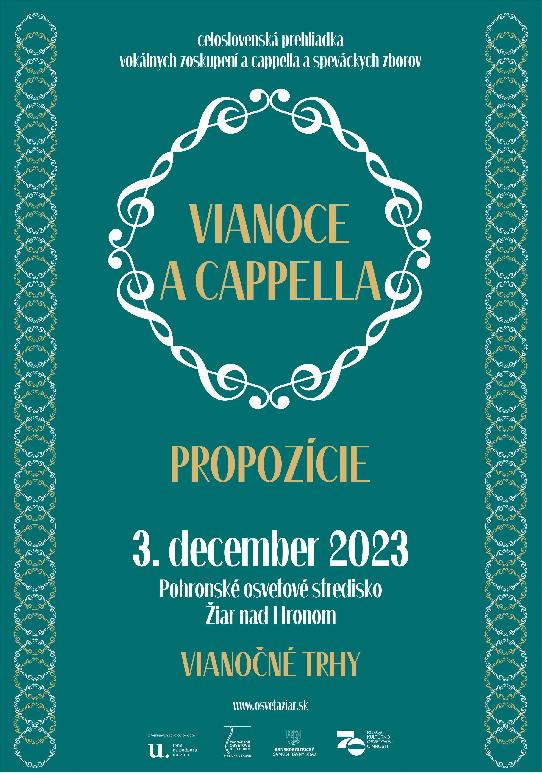 Vianoce a cappella 2023