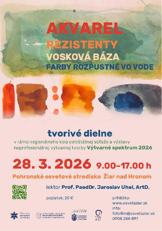 Výtvarné spektrum - tvorivé dielne