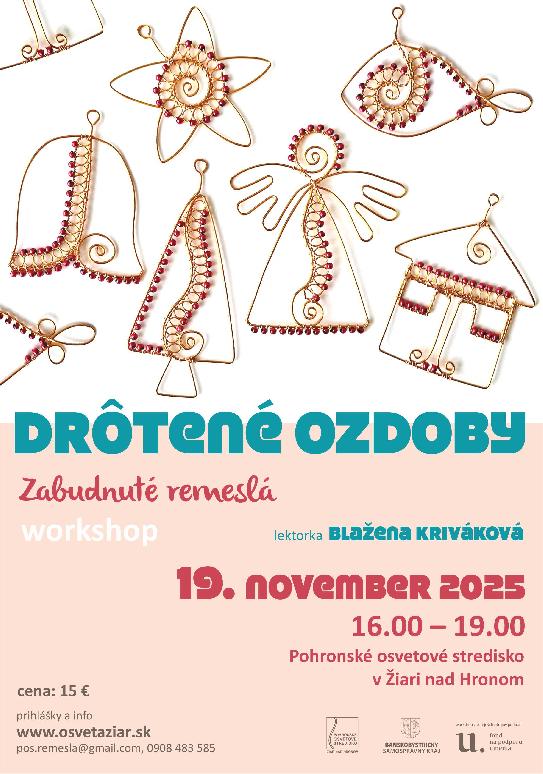 Zabudnuté remeslá – Drôtené ozdoby