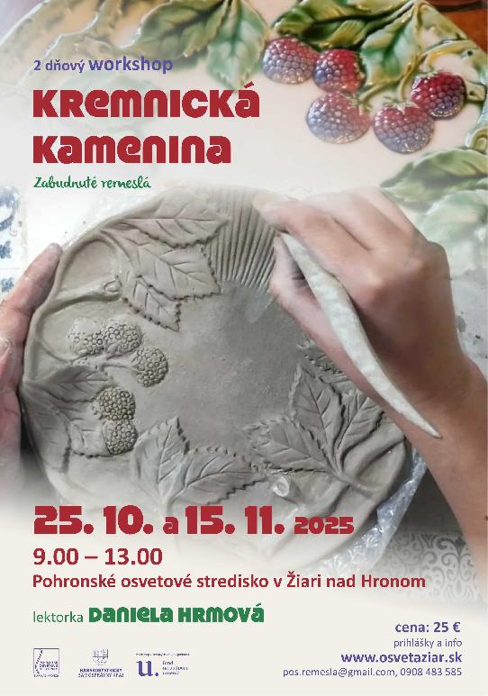 Zabudnuté remeslá – Kremnická kamenina