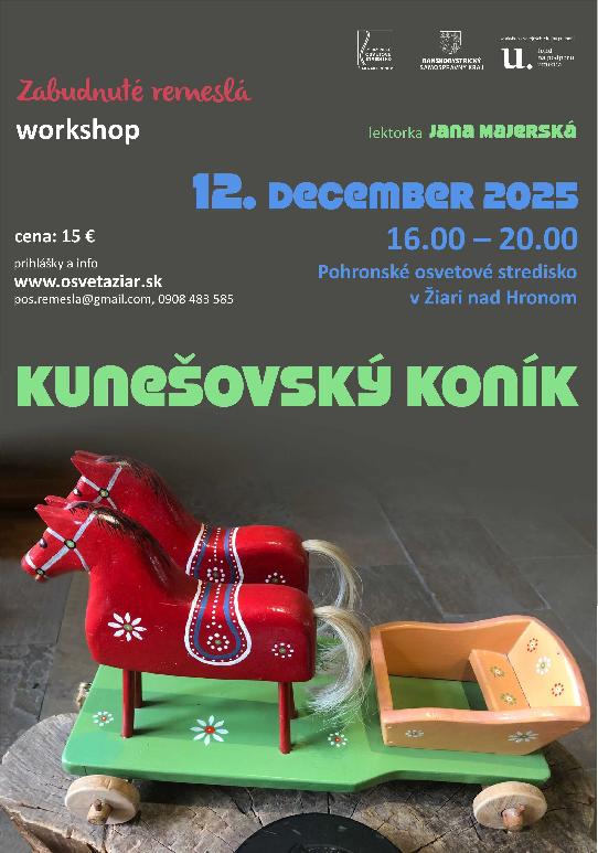 Zabudnuté remeslá – Kunešovský koník
