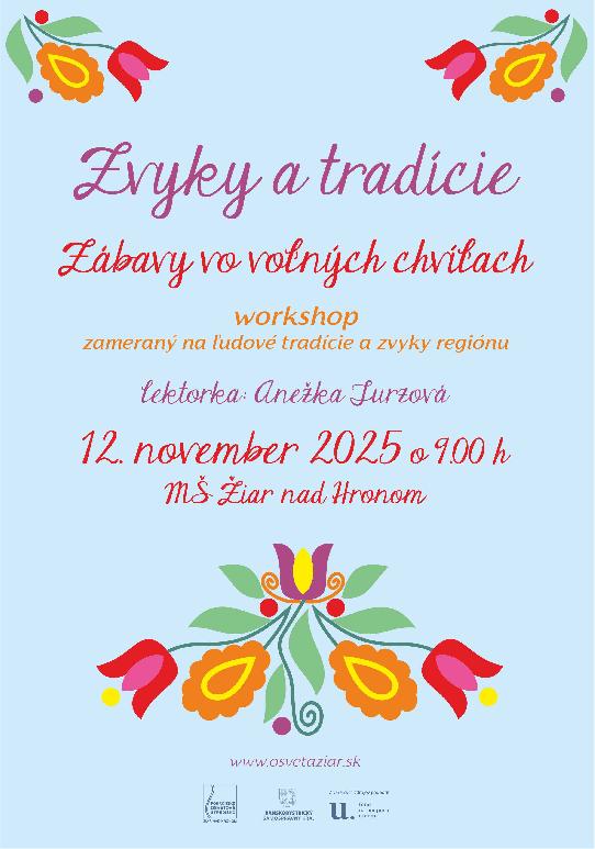 Zvyky a tradície Zábavy vo voľných chvíľach