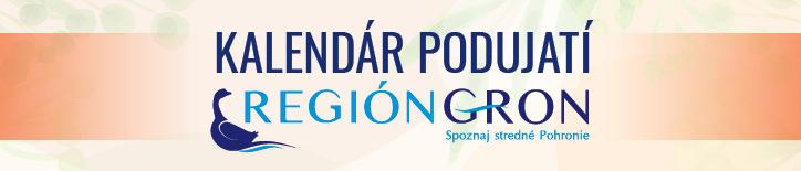 Región GRON kalendár podujatí september / október 2019