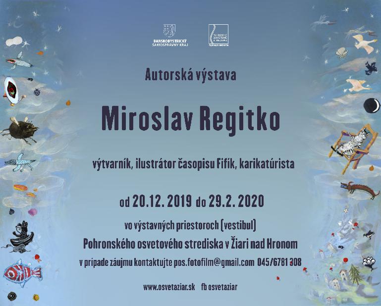 Výstava Miroslav Regitko