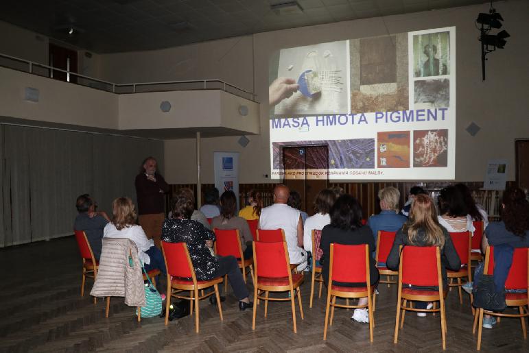 Maľba špachtľou – MASA, HMOTA, PIGMENT I.