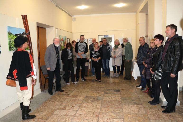 Autorská výstava Petra Čákovského a  Stanislava Skarbu - vernisáž