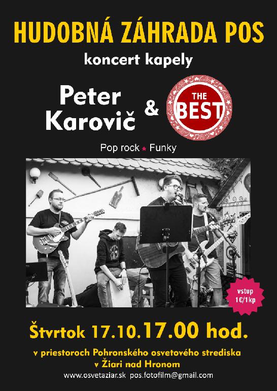 Hudobná záhrada Peter Karovič & the BEST