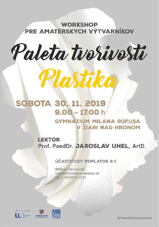 Paleta tvorivosti plastika