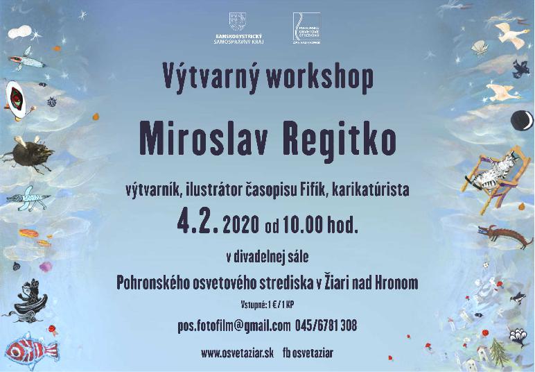 Miroslav Regitko - výtvarný workshop