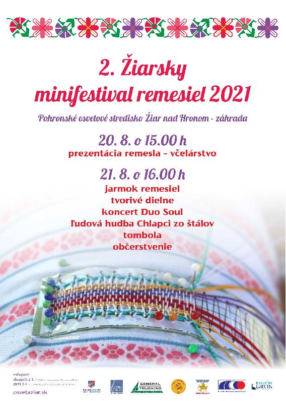 2. Žiarsky minifestival remesiel