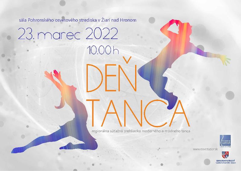 Deň tanca - regionálna prehliadka 2022