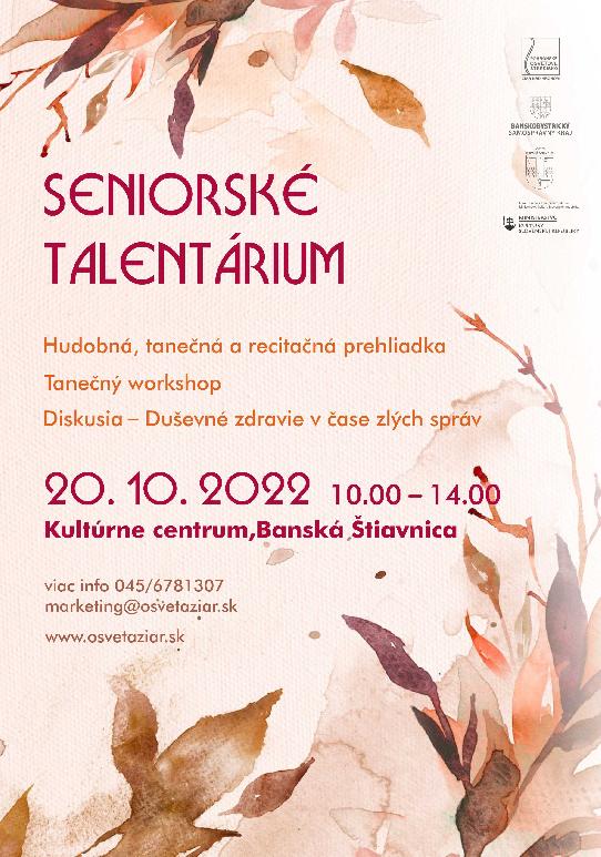 Seniorské talentárium 2022