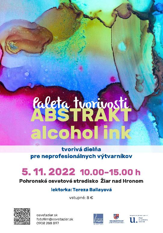 Paleta tvorivosti - Abstract Alcohol Ink