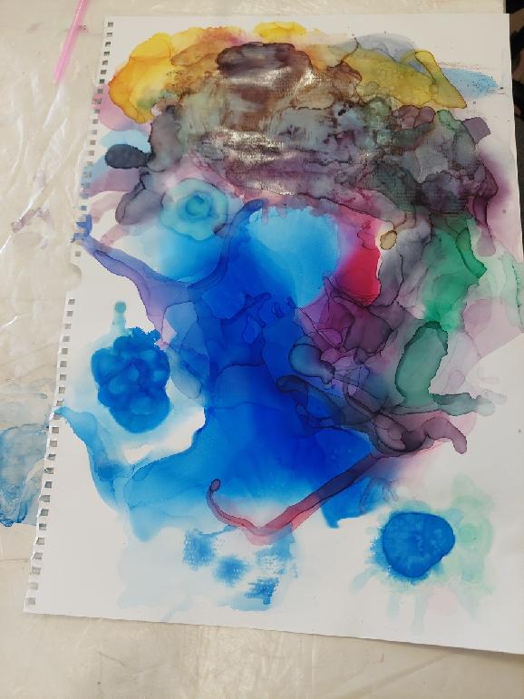 Paleta tvorivosti - Abstract Alcohol Ink