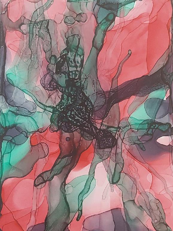 Paleta tvorivosti - Abstract Alcohol Ink