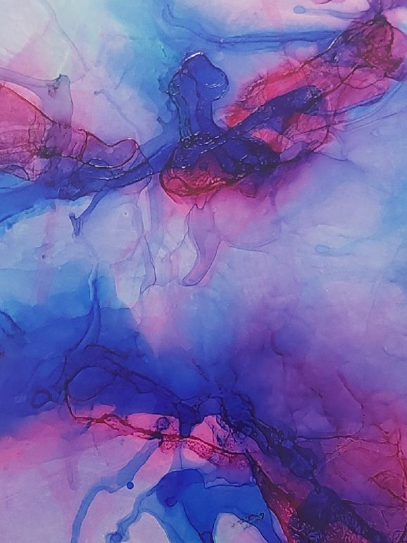 Paleta tvorivosti - Abstract Alcohol Ink