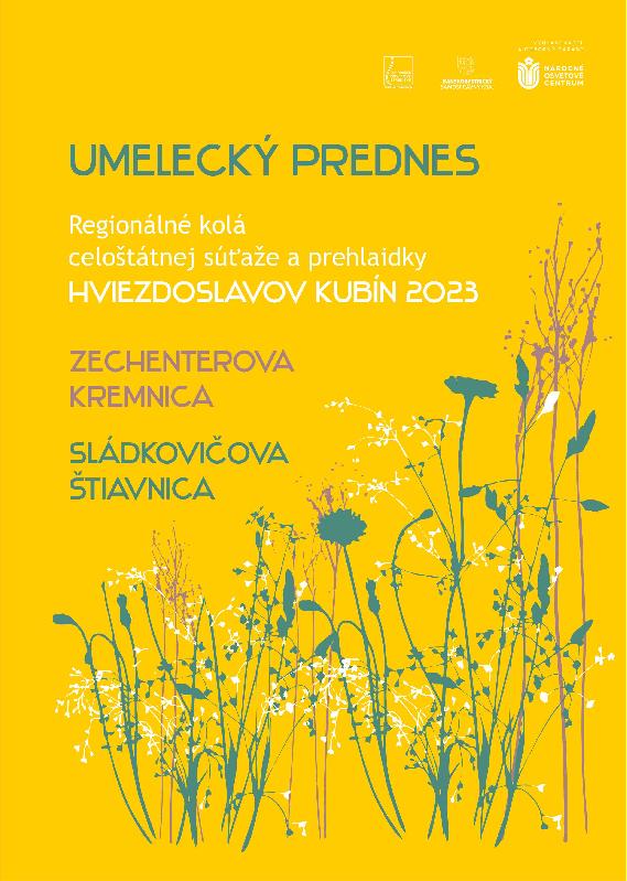 Regionálne súťažné prehliadky v umeleckom prednese 2023