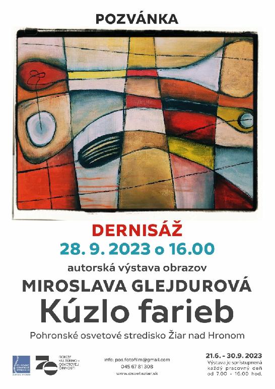 Miroslava Glejdurová - Kúzlo farieb