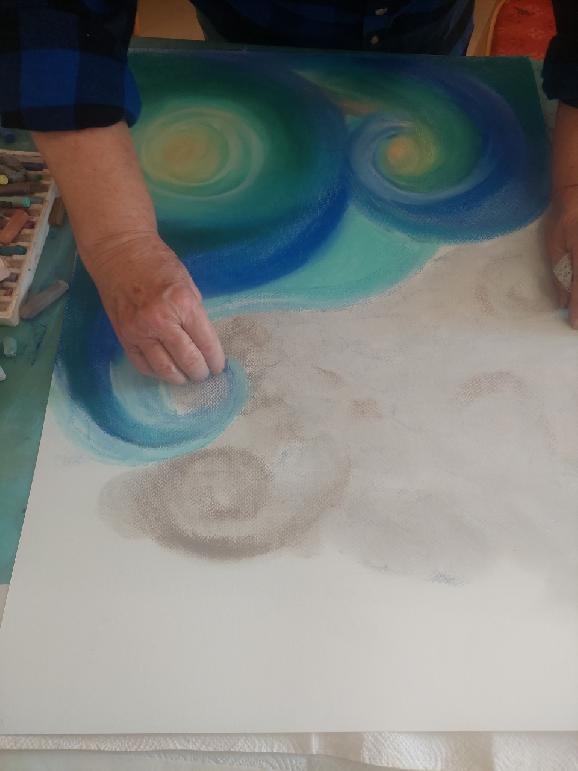Paleta tvorivosti - Medzi maľbou a kresbou - suchý pastel