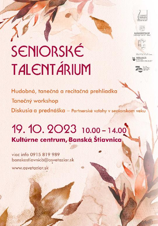 Seniorské talentárium 2023