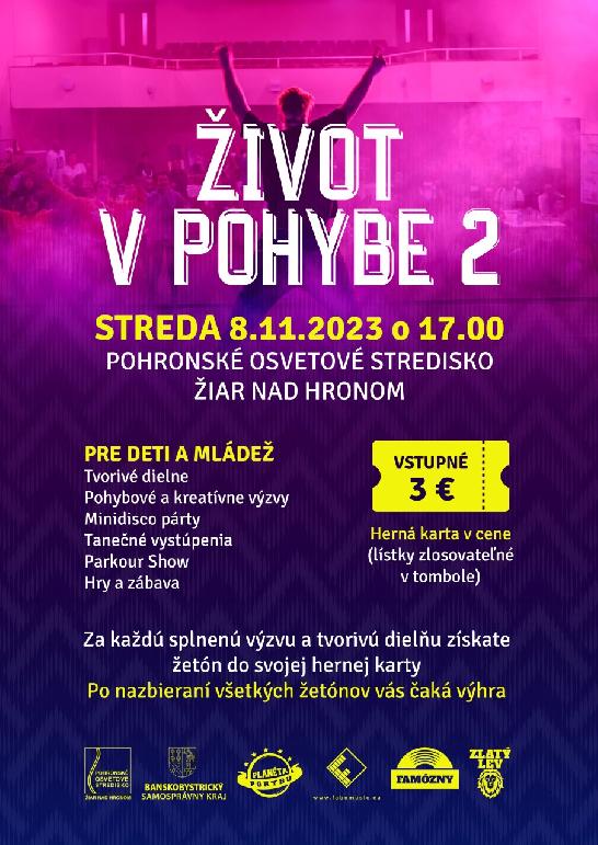 ŽIVOT V POHYBE 2023