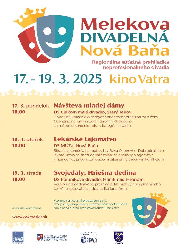 Melekova divadelná Nová Baňa 2025