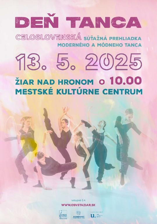 Deň tanca 2025 celoslovenská prehliadka